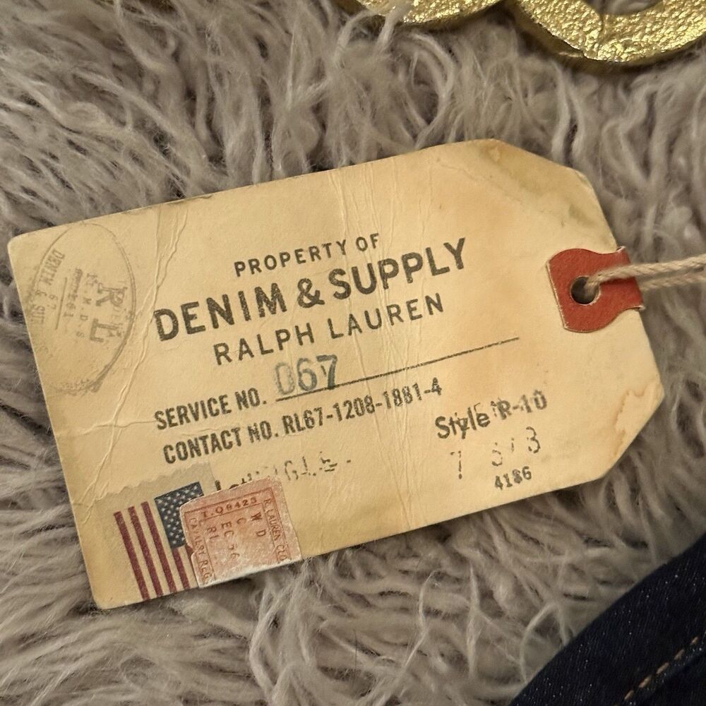 Denim & Supply Ralph Lauren Skinny Jeans Dark Wash Size 26 X 32 NWT - Picture 6 of 10